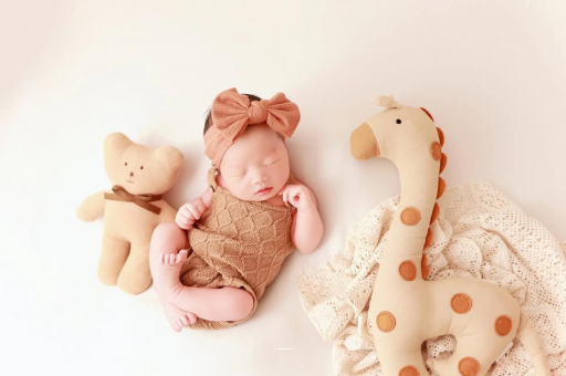 韩城宝宝发型女绑扎方法